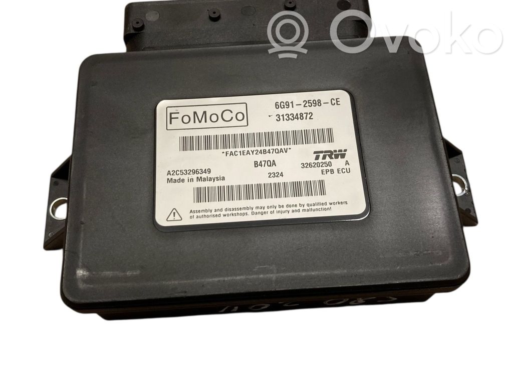 Volvo S80 Moduł / Sterownik hamulca ręcznego 