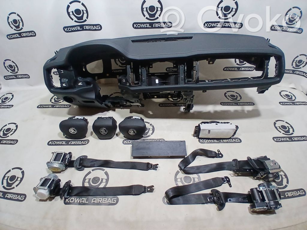 Skoda Kodiaq Juego de airbag con panel 