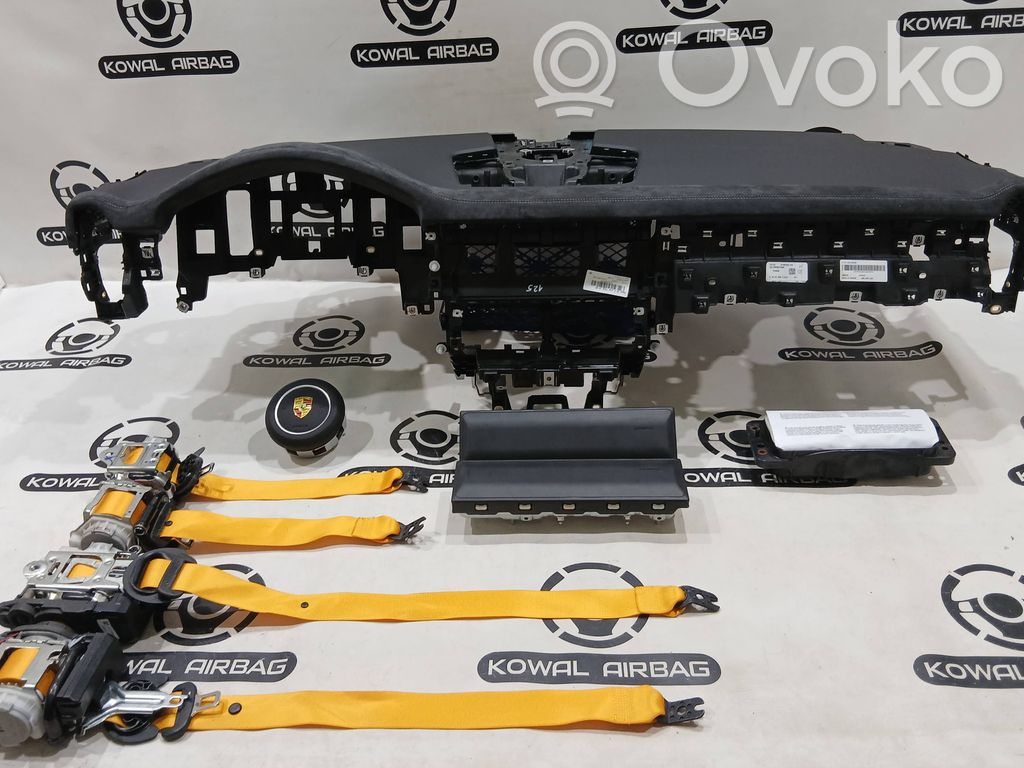 Porsche Cayenne (9Y0 9Y3) Set airbag con pannello 