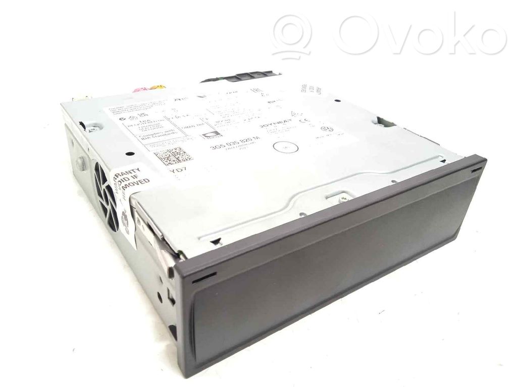 Volkswagen Arteon Panel / Radioodtwarzacz CD/DVD/GPS 