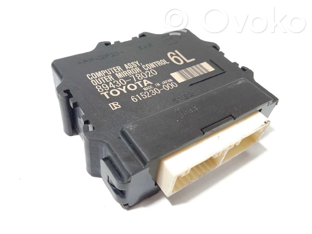 Unité de commande module de porte   8943078020,615230000