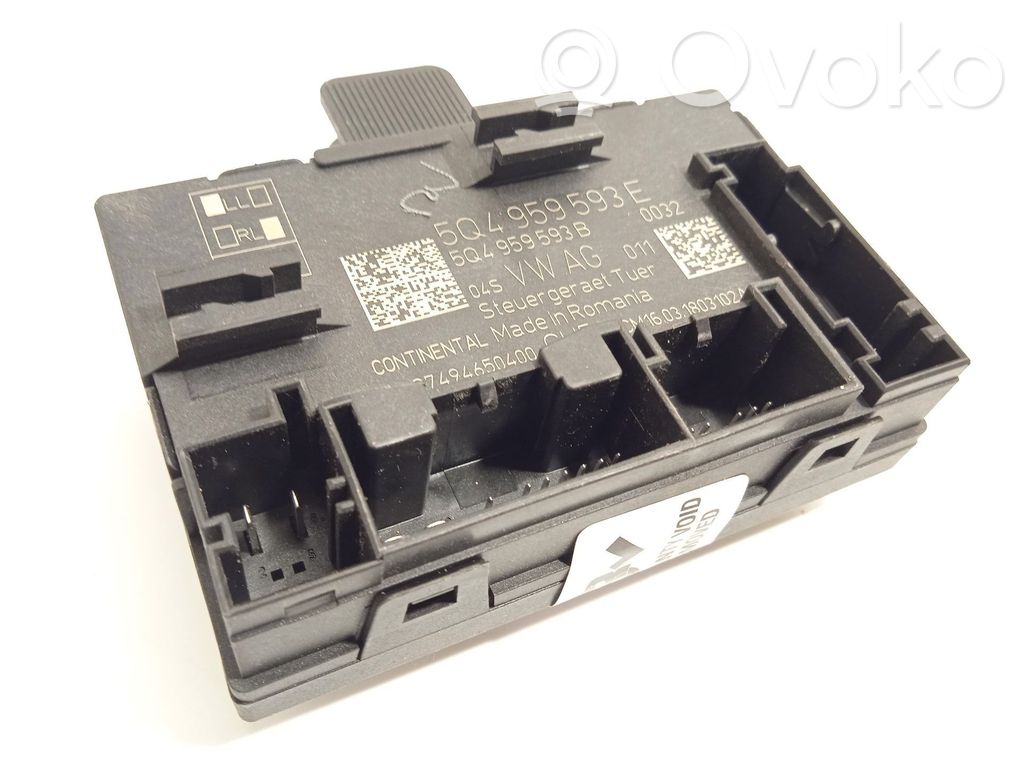 Door control unit/module   5Q4959593E,A2C7494650400