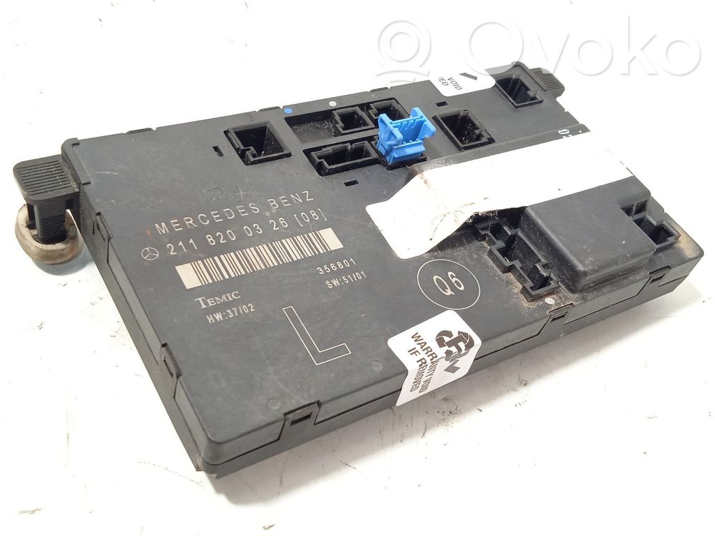 Mercedes-Benz E W211 Module confort 