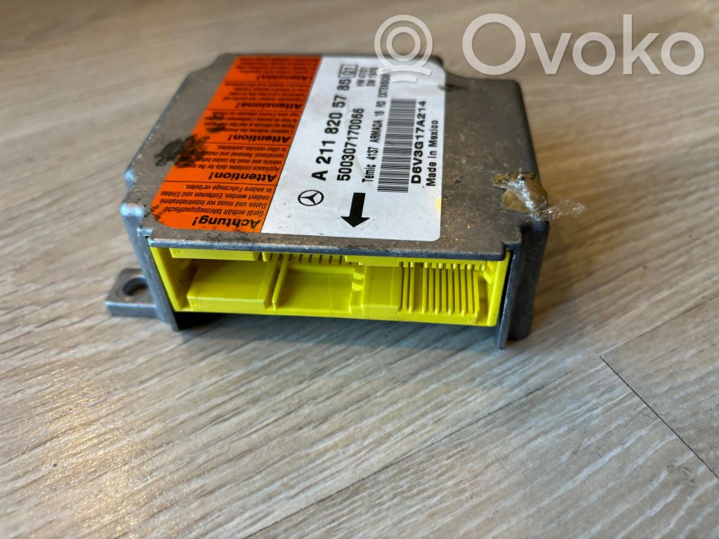 Mercedes-Benz E W211 Airbag control unit/module 