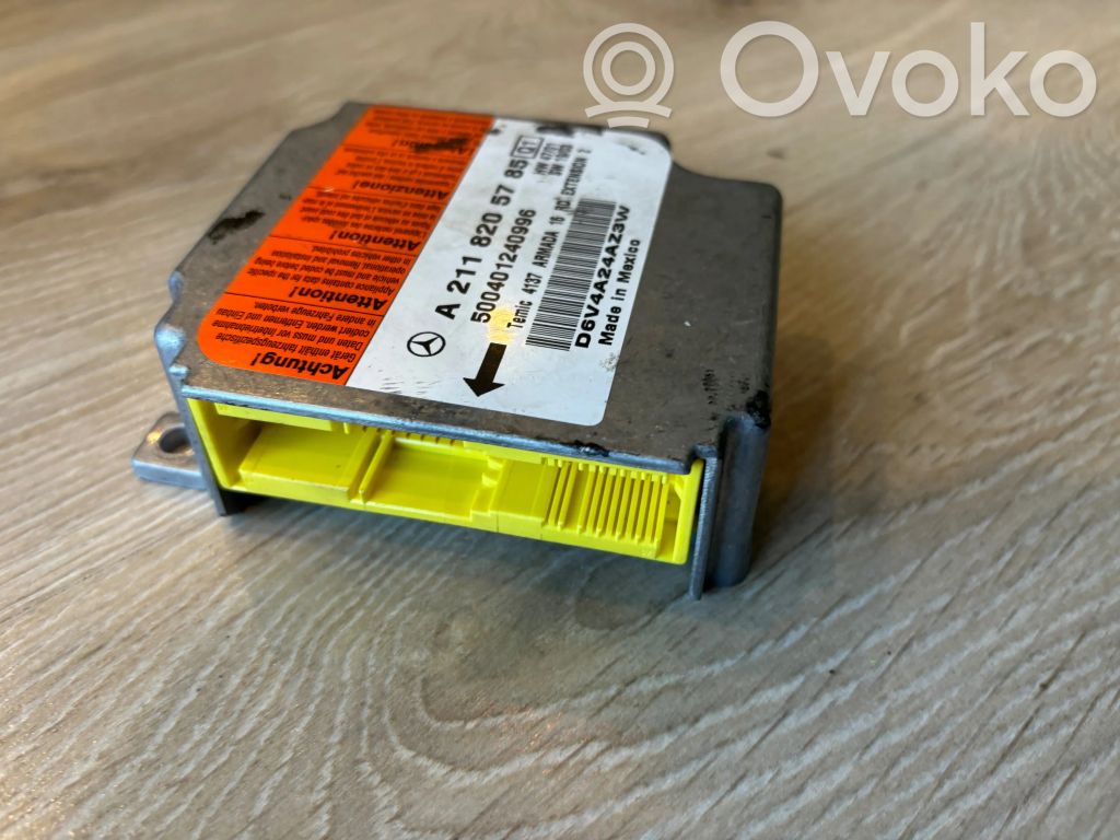 Mercedes-Benz E W211 Airbag control unit/module 