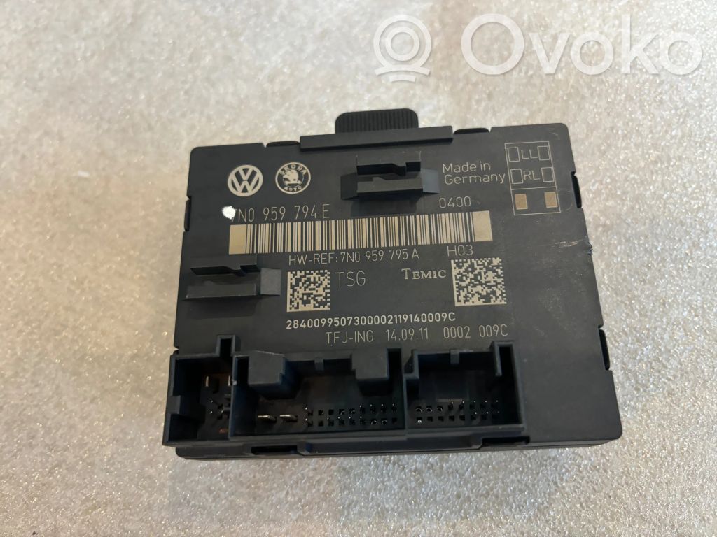 Volkswagen Sharan Door control unit/module 