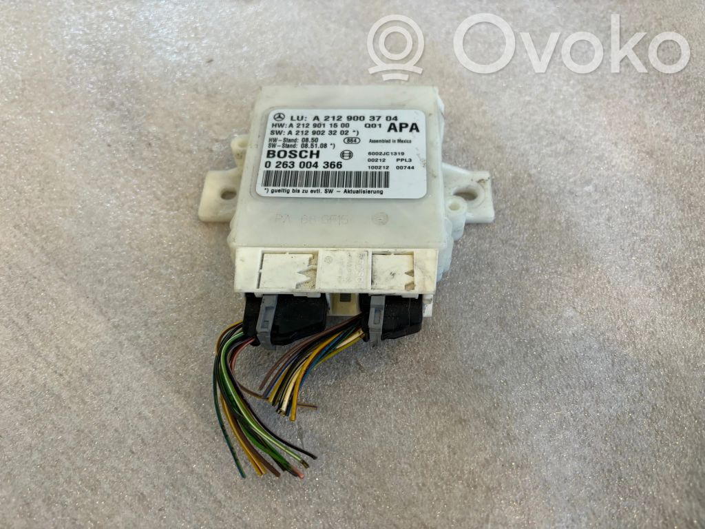 Mercedes-Benz E W212 Parking PDC control unit/module 