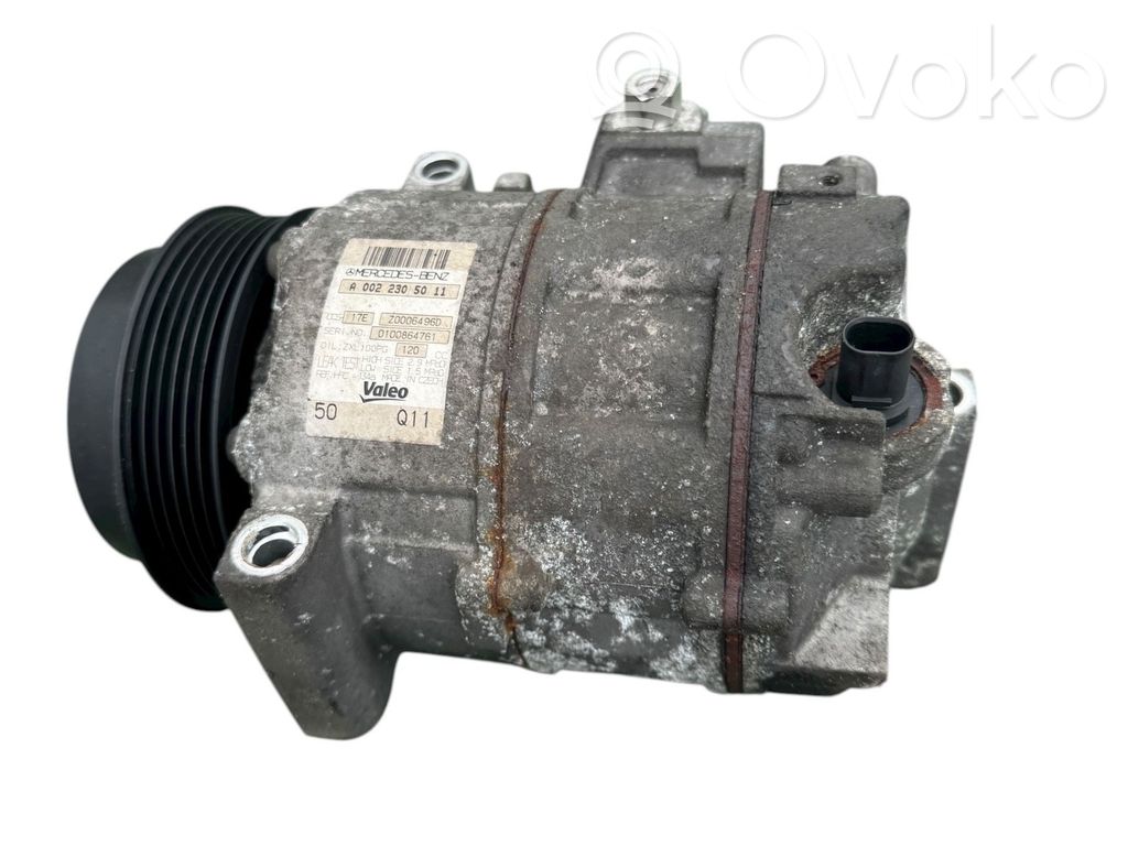 Compresor (pompă) aer condiționat (A/C)   A0022305011,0100864761,Z0006496D,0022305011