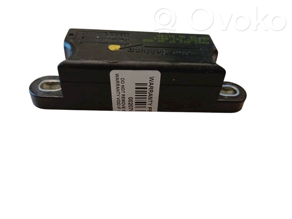Mercedes-Benz E W211 Airbag deployment crash/impact sensor 