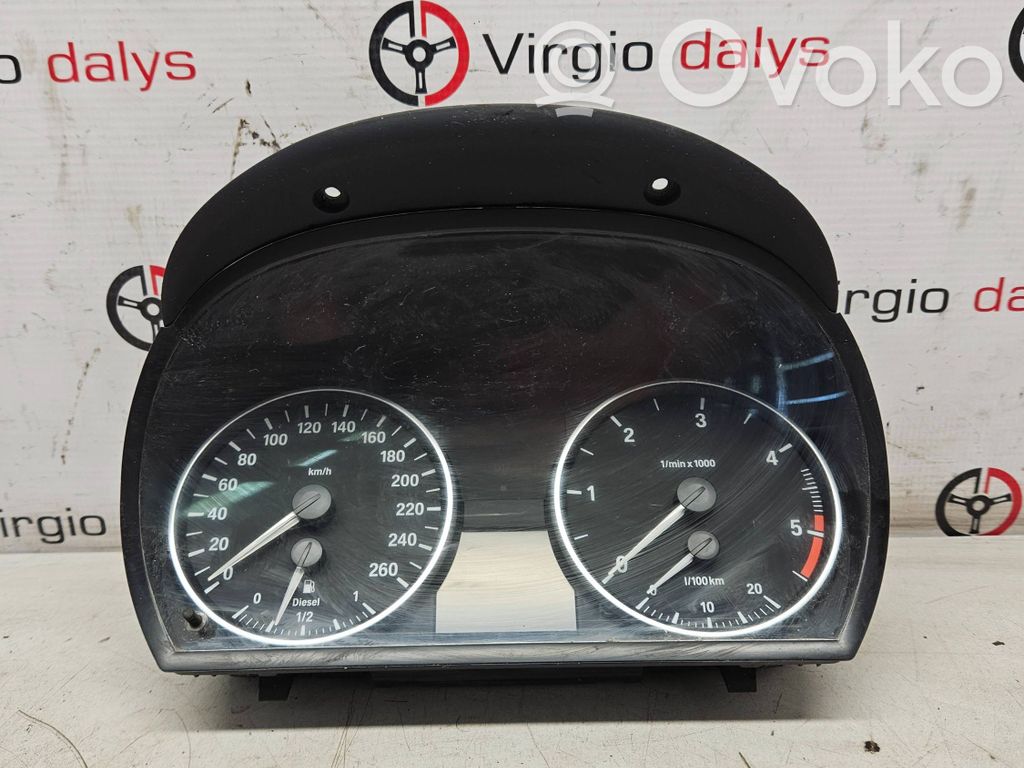 BMW 3 E90 E91 Speedometer (instrument cluster) 