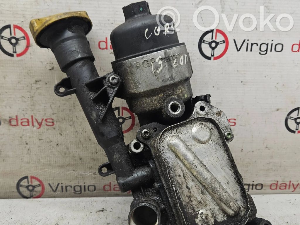 Opel Corsa D Oil filter mounting bracket 