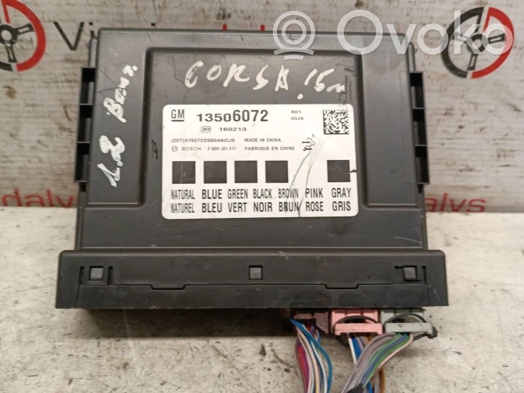 Sonstige Steuergeräte / Module   13506072,DS604410J9,160213