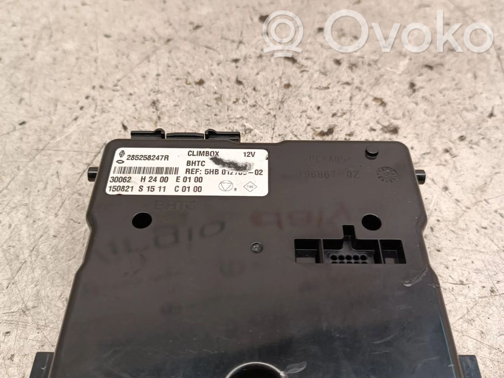 Renault Kadjar Air conditioning/heating control unit 