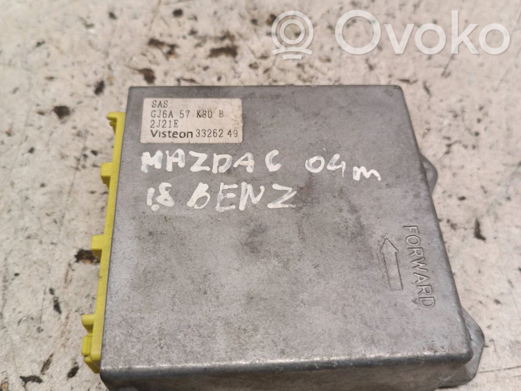 Airbag control unit/module   GJ6A57K30B,3326249,2J21E