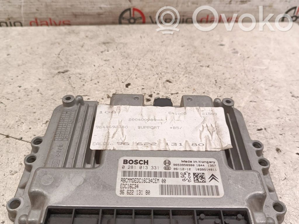 Citroen C4 I Picasso Engine control unit/module 