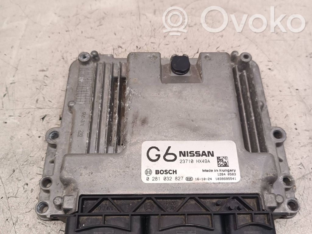 Nissan Qashqai Engine control unit/module 
