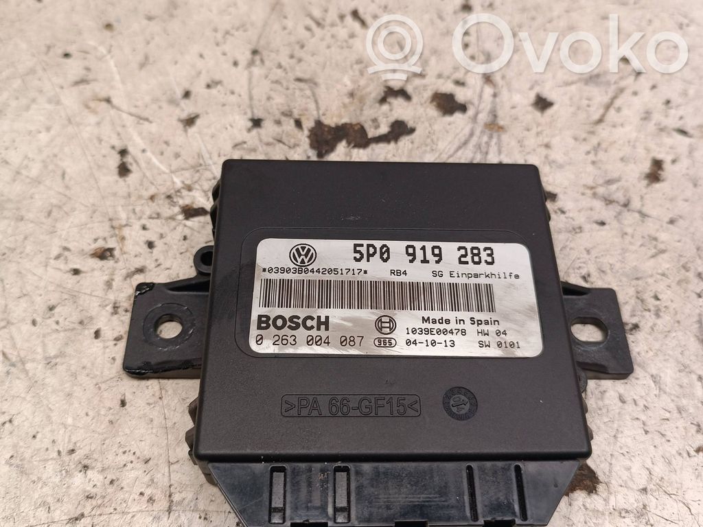 Parking PDC control unit/module   5P0919283,1039E00478,0263004087
