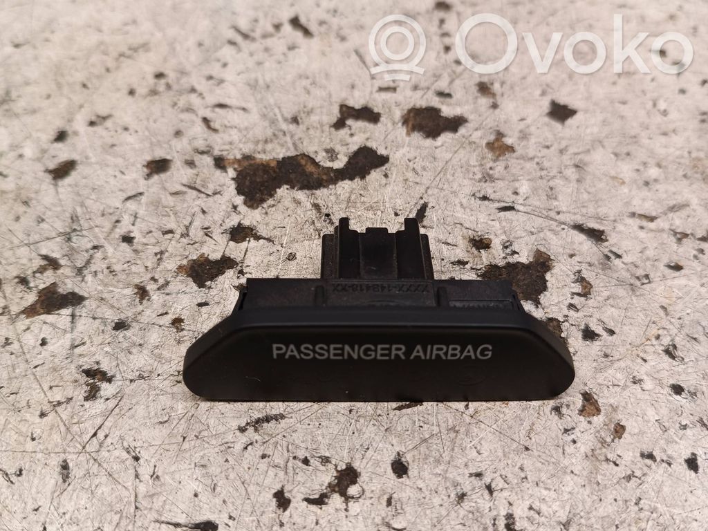 Ford Ecosport Passenger airbag on/off switch 