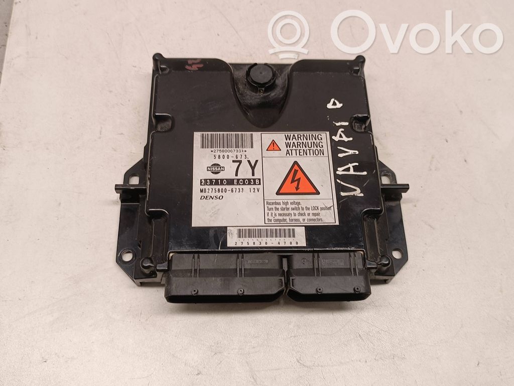 Nissan Navara D40 Engine control unit/module 