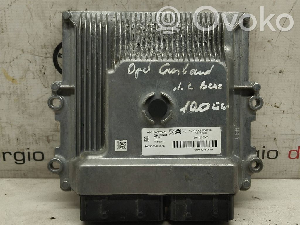 Opel Grandland X Engine control unit/module 