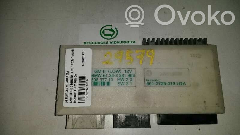 Other control units/modules   61358381963,60837710,6010729013