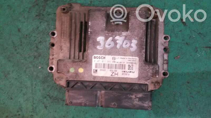Engine control unit/module ECU   55556829,0281011943,8973785710
