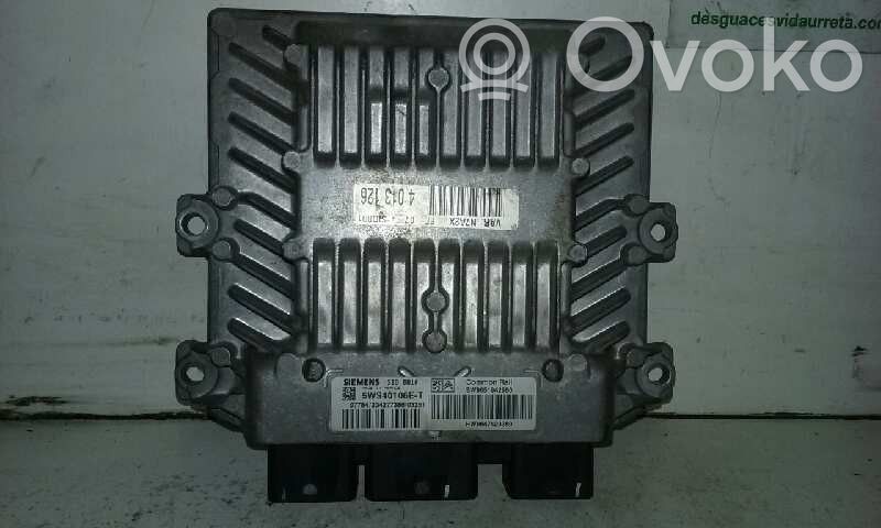 Engine control unit/module ECU   9651942980,5WS40106E,9647423380