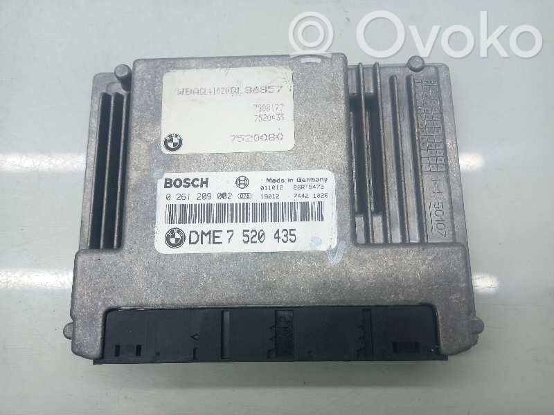 BMW 7 E65 E66 Engine control unit/module ECU 