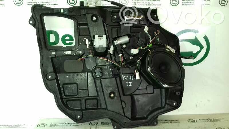 Front door manual window regulator
