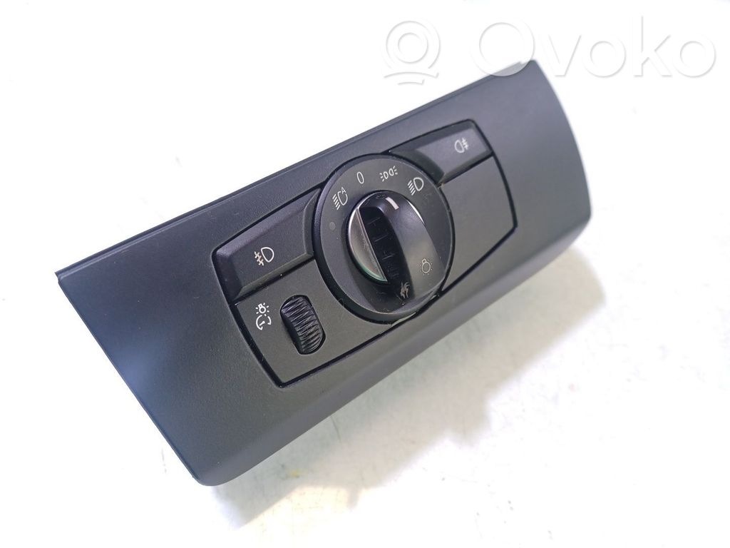 BMW X5 E70 Interruttore di regolazione dell’illuminazione del quadro 