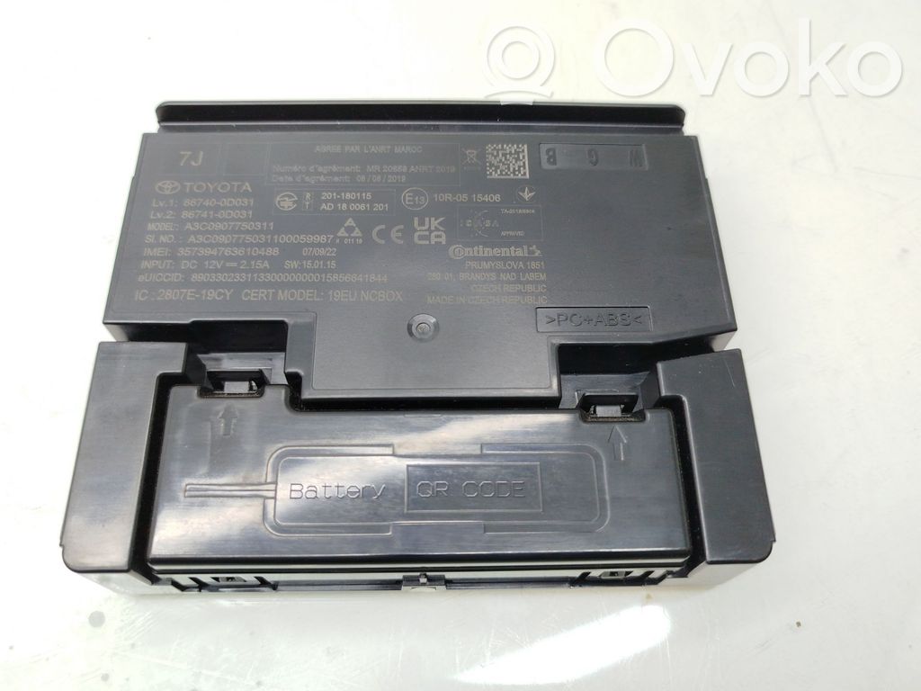 Toyota Yaris Alte unități/module de control 