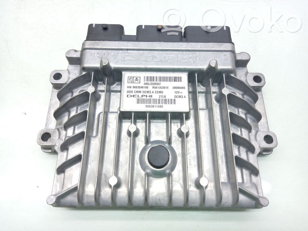 Peugeot 407 Engine control unit/module ECU 