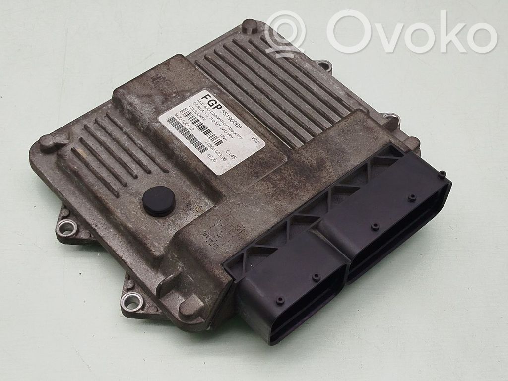 Unité de commande, module ECU de moteur   55190069,7160002306