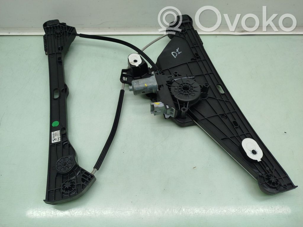 Opel Corsa F Regulador manual de la ventanilla delantera 