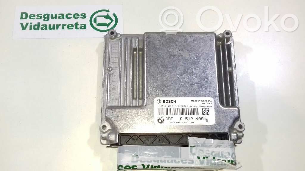 Блок управления двигателем ECU   8512498,0281017550