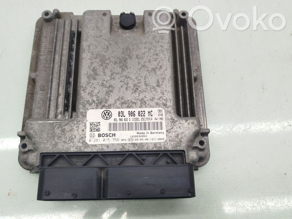 Volkswagen Golf SportWagen Engine control unit/module ECU 