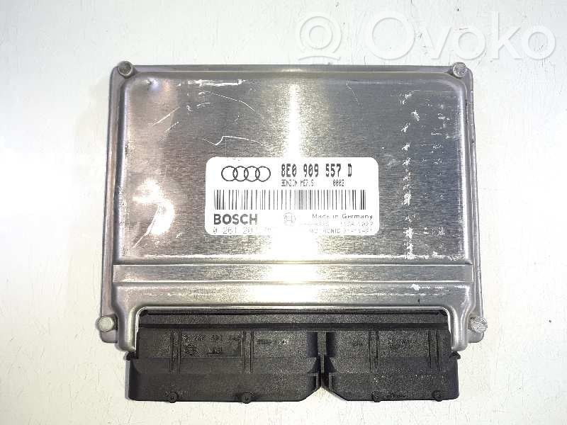 Engine control unit/module ECU   8E0909557D,0261207753,11591077