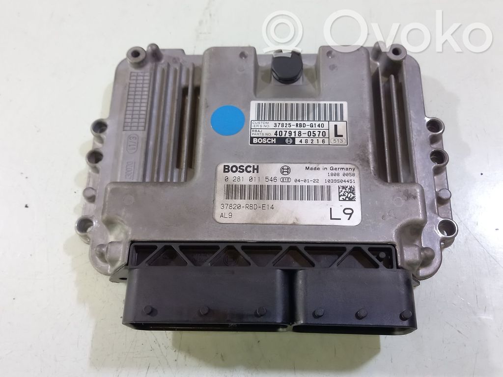 Unidad de control/módulo ECU del motor