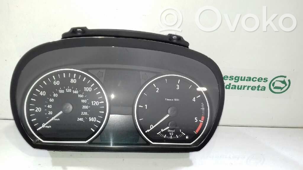 BMW 1 E81 E87 Spidometrs (instrumentu panelī) 