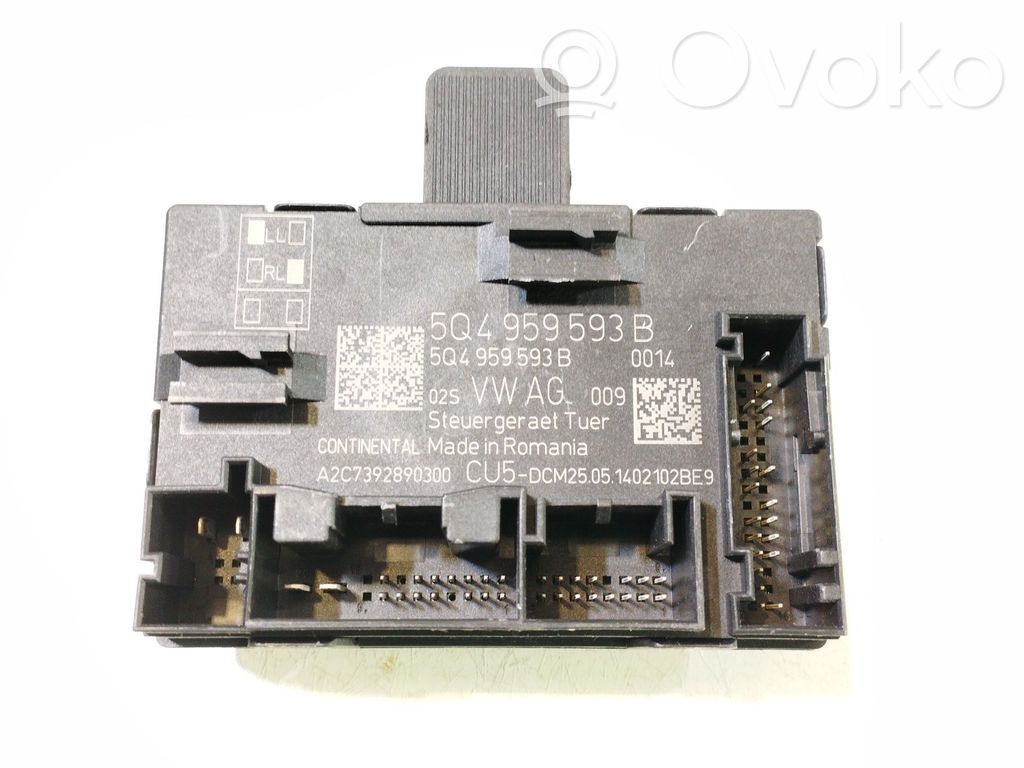 Unidad de control de puerta   5Q4959593B,A2C7392890300