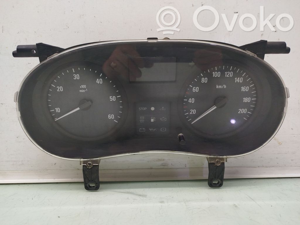 Opel Vivaro Spidometrs (instrumentu panelī) 