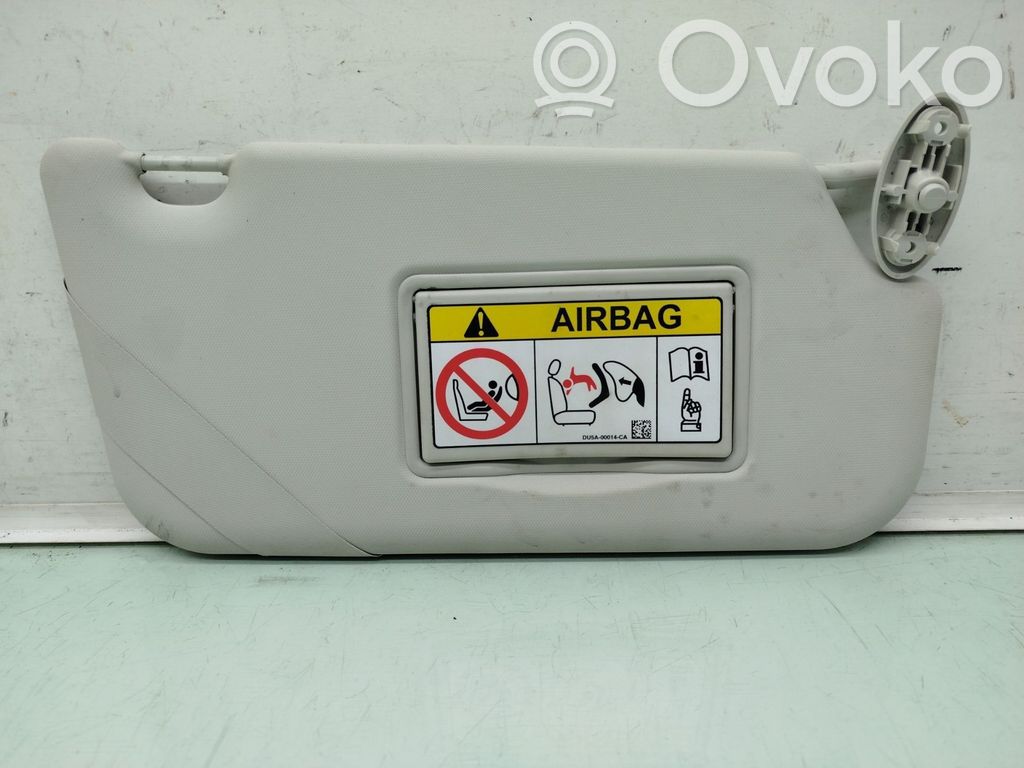 Sun visor   DU5A00014CA
