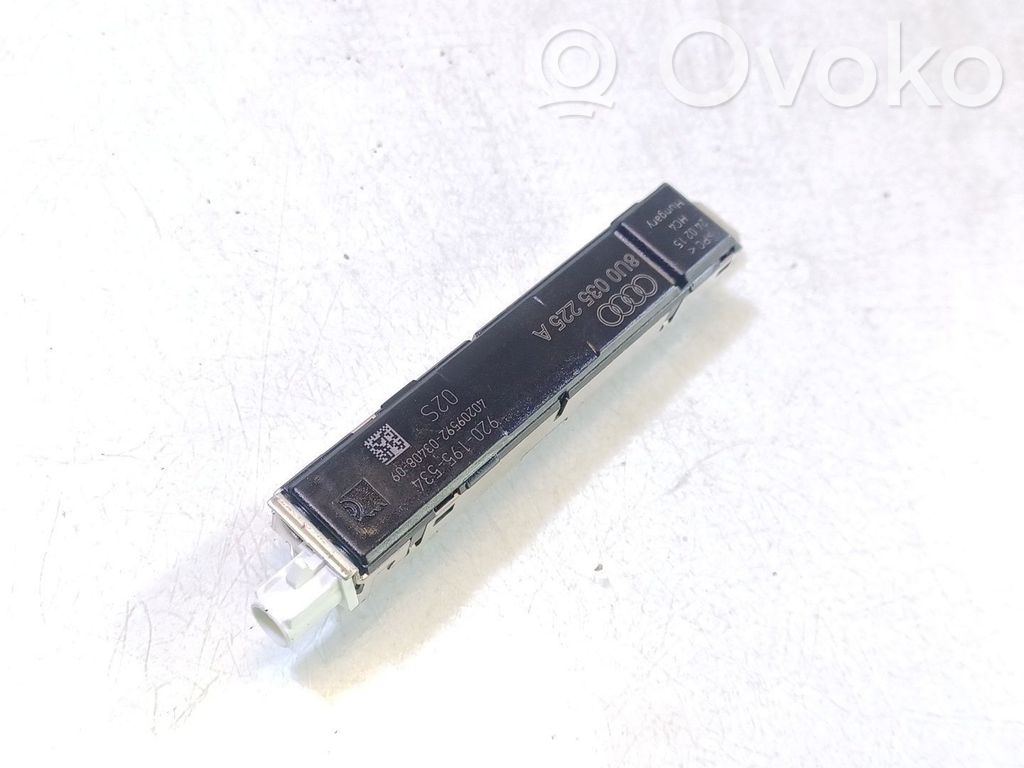 Autres unités de commande / modules   8U0035225A