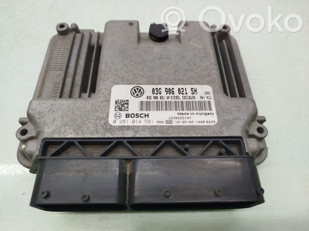 Seat Leon (1P) Engine control unit/module ECU 