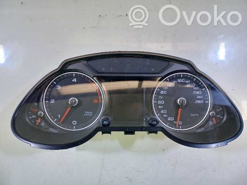 Audi Q5 SQ5 8R Tachimetro (quadro strumenti) 