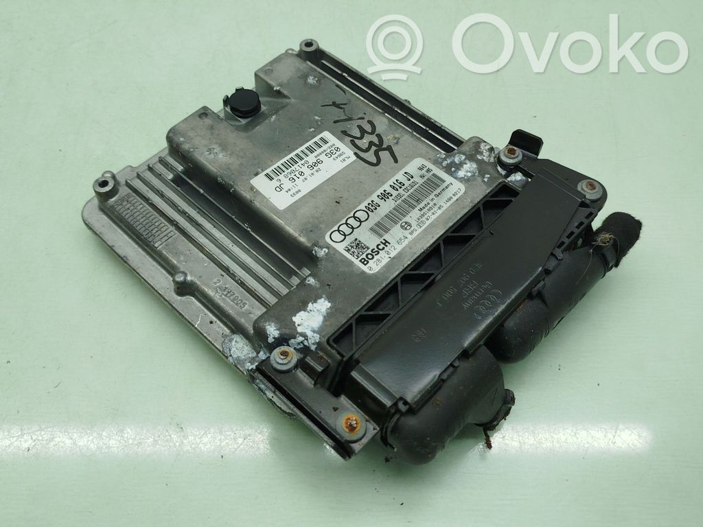 Engine control unit/module ECU   03G906016JD,0281012654,1039S1891014800217