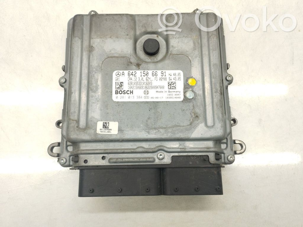Mercedes-Benz ML W164 Unitate control motor/modul ECU 