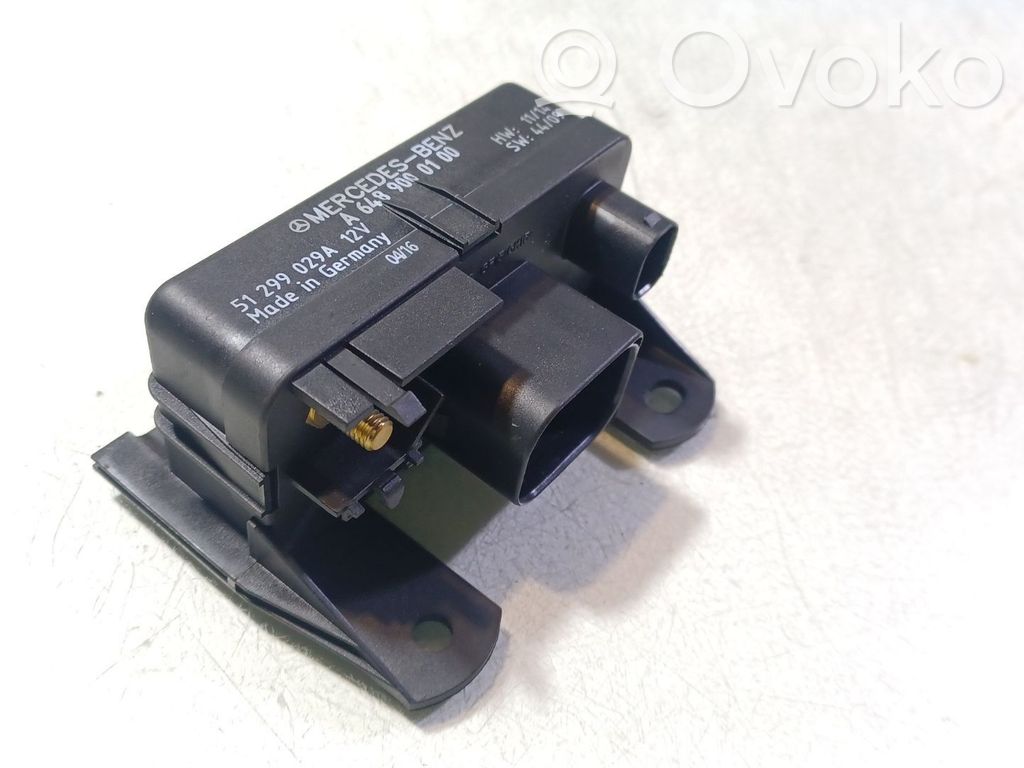 Mercedes-Benz ML W163 Glow plug pre-heat relay 