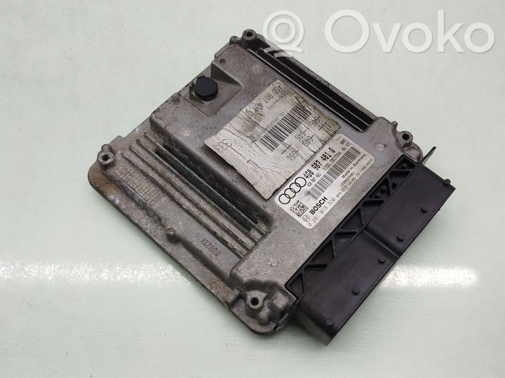 Engine control unit/module ECU   4G0907401Q,0281019320