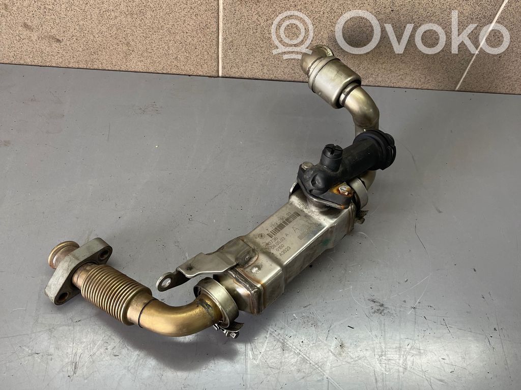 BMW 7 E65 E66 EGR valve cooler 